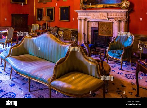 MALAHIDE, IRELAND, MAY 11, 2017: Interior of the Malahide castle, ireland Stock Photo - Alamy