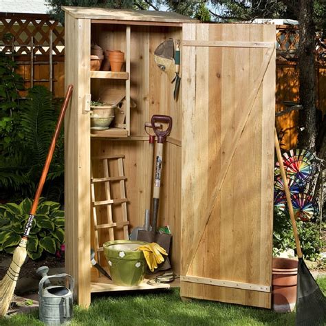 Shop All Things Cedar Lean-To Cedar Wood Storage Shed (Common: 2-ft x 2 ...