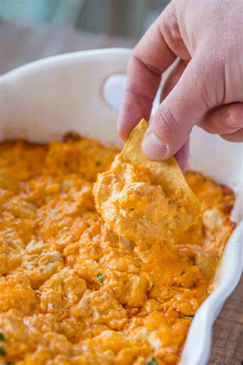 Buffalo Chicken Dip Recipe [VIDEO] - Dinner, then Dessert