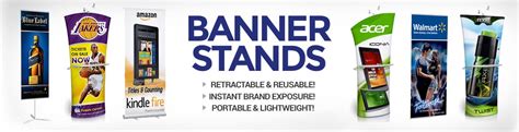 Portable Retractable Banner Stands & Pop Up Displays | Display Overstock