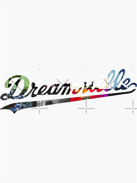 "Every J Cole Project - Dreamville Logo" Sticker for Sale by SilvaDesigns | Redbubble