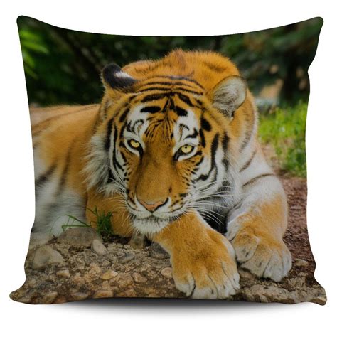 Tiger Relaxing Pillow Cover | Pillow covers, Printed pillow, Pillows