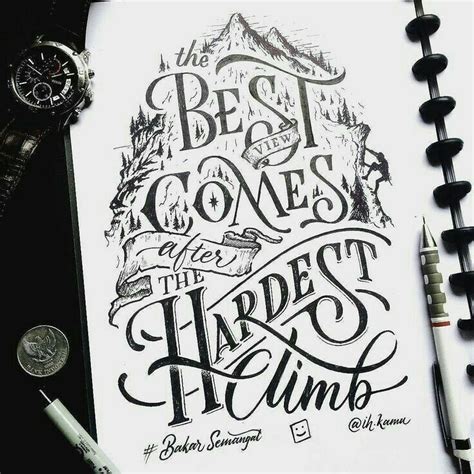 sentence mountain | Hand lettering quotes, Hand lettering, Lettering quotes