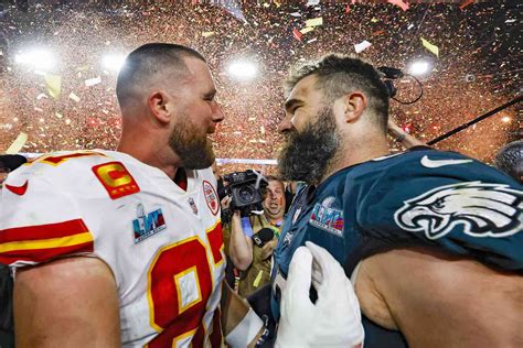Jason and Travis Kelce Shed 'Tears of Joy' When Talking About Mom on Post-Super Bowl Podcast ...