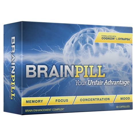 BrainPill™ - 100% Money Back Guarantee | Natural Vitamins RX