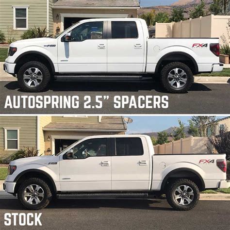 2011 Ford F150 Leveling Kit Before And After