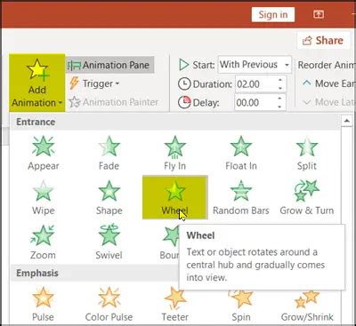 How to use Zoom animation in a PowerPoint Slide