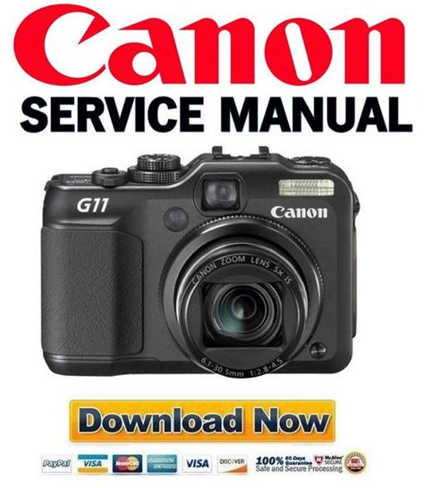 Canon Powershot G11 Service Manual & Repair Guide - Download Manual...