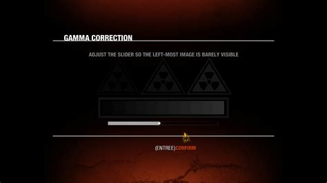 Gamma correction - Metro 2033 Redux | Interface In Game