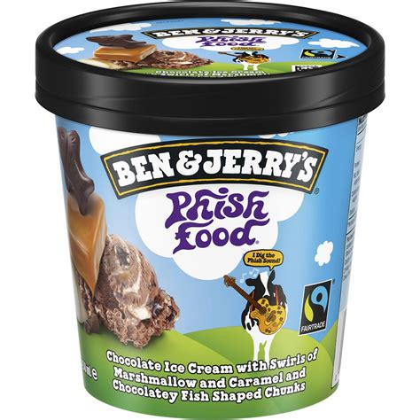 Ben & Jerry’s Phish Food Chocolate Ice Cream 458ml – Gluten Free ...