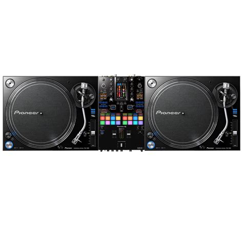 (2) Pioneer DJ PLX 1000 Turntable, Pioneer DJ DJM-S11 Mixer Bundle | ProSoundGear