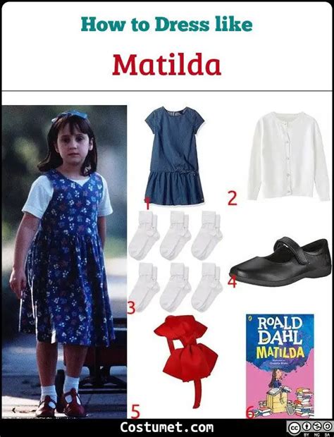 Matilda Wormwood & Miss Trunchbull Costume for Halloween