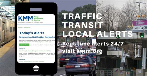 Traffic Alerts App – Keep Middlesex Moving