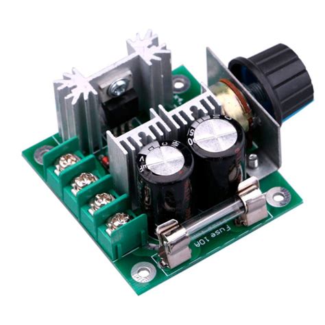 PWM 12-40V 12V DC Motor Speed Controller 12V 10A PWM Adjustable DC Motor Speed Regulator ...