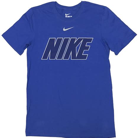 Nike - Nike Men's Swoosh Nike Graphic T-Shirt-Blue - Walmart.com - Walmart.com