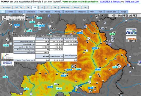 Montagne Image: Meteo France Montagne Hautes Alpes