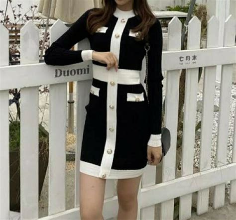 Top với hơn 71 về chanel dress black and white - cdgdbentre.edu.vn