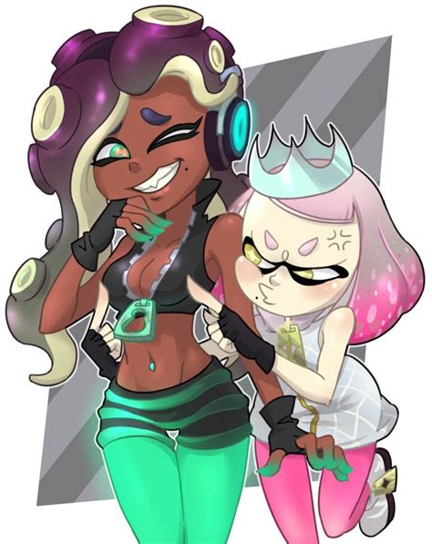 Pin by Cali Mar on splatoon | Splatoon, Pearl and marina, Marina splatoon