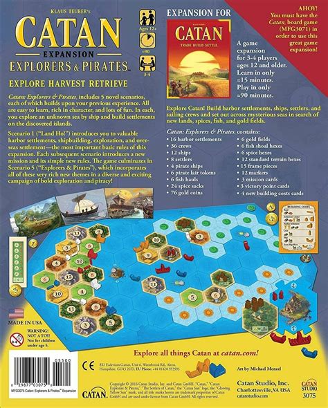 Catan: Explorers & Pirates Expansion - Mayfair Games