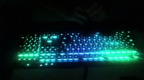 Corsair K70 RGB Lighting Profiles - YouTube