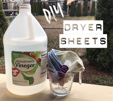 DIY Dryer Sheets for Soft & Static-Free Laundry : Vegan Beauty Review ...