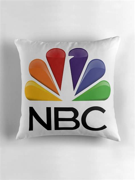 "NBC Logo" Throw Pillows by harrisonbrowne | Redbubble