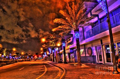 Las Olas Blvd - Fort Lauderdale Photograph by Timothy Lowry