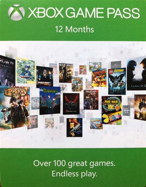 Buy Xbox Game Pass 12 months Xbox One / WIN 10 and download