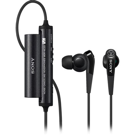 Sony MDR-NC33 Noise-Cancelling In-Ear Stereo Headphones MDRNC33