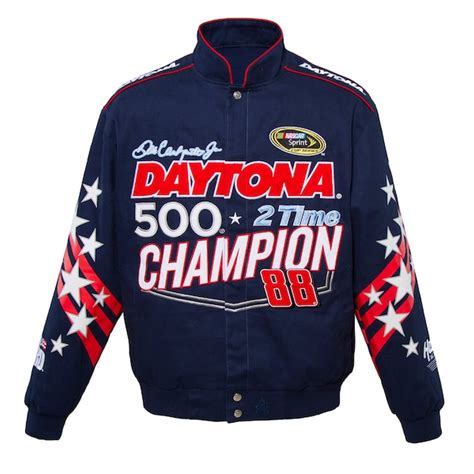 Dale Earnhardt Jr. Daytona 500 Champions Jacket - Navy Blue | NASCAR Shop