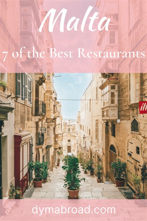 7 of the Best Restaurants in Malta and Why - Dymabroad