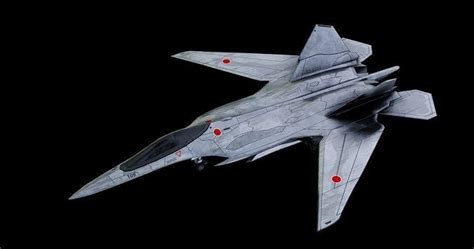 3D model F7-japanese concept fighter jet VR / AR / low-poly | CGTrader