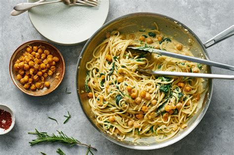 The Creamiest Chickpea Pasta - The New York Times