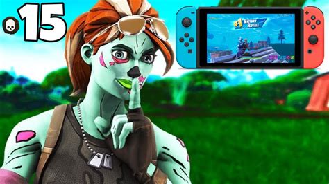 Nintendo Switch Fortnite Gameplay - YouTube