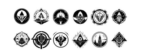 Squad emblem set 1 Royalty Free Vector Image - VectorStock