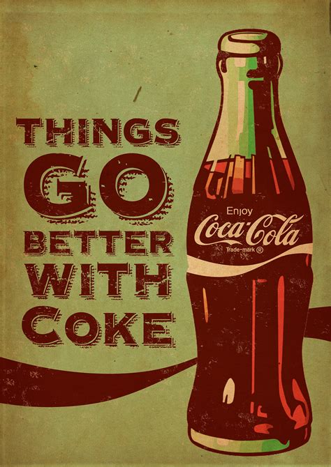 Coca Cola ® - Vintage posters :: Behance