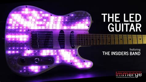 The LED Guitar - YouTube