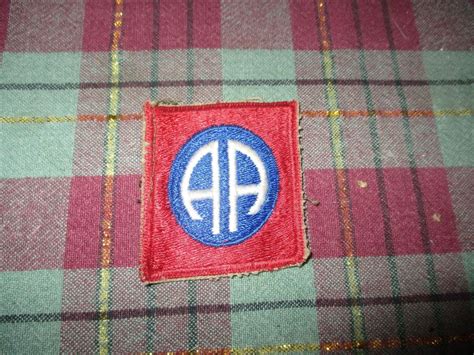 ORIGINAL WWII ARMY 82ND AIRBORNE PATCH PARATROOPER | #1881909377