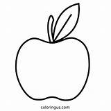 Apple Coloring Pages Free Printable PDF sketch template