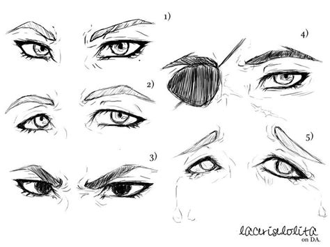 Rough Male Eye Sketches by laceriselolita on deviantART | Anime eyes, Eye sketch, How to draw ...