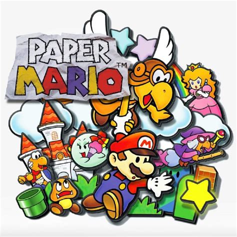 Paper Mario Characters N64