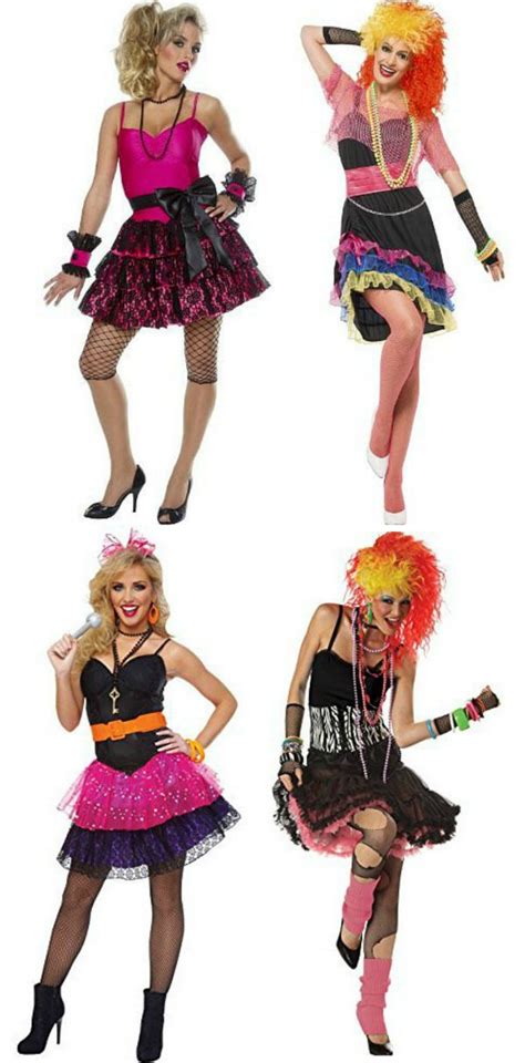 1980s Cyndi Lauper/Madonna style costumes … | 80s party outfits, 80s fancy dress women, 80s ...