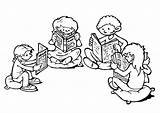 Coloring Pages Of Children Reading At GetColoringscom  Free Printable sketch template