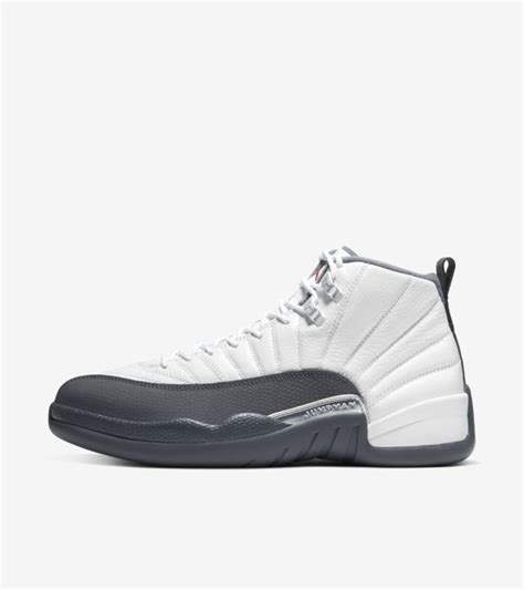 Air Jordan 12 'White/Dark Grey' Release Date. Nike SNKRS SG