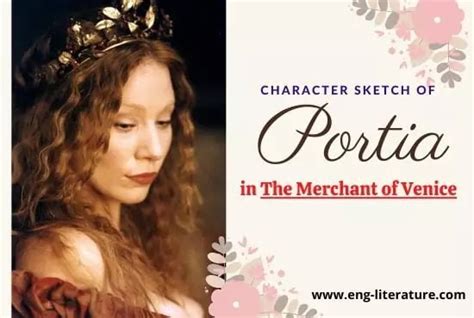 Character Sketch of Portia in The Merchant of Venice by William Shakespeare - All About English ...