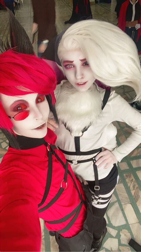 Alastor x Angel Dust Cosplay | Hazbin Hotel (official) Amino