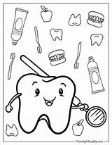 Image Result For Coloring Sheet Mouth Teeth Pictures sketch template