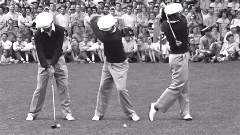 BEN HOGAN GOLF SWING - DRIVER SWING - FULL SPEED + SLOW MOTION - YouTube