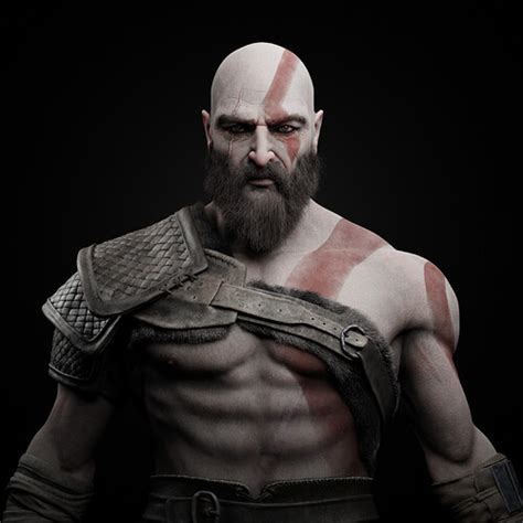 Kratos | God of War 4 - Finished Projects - Blender Artists Community