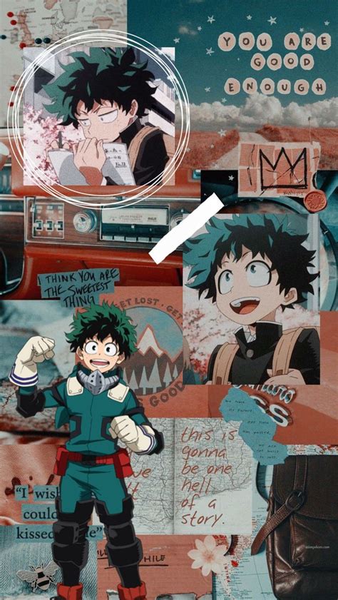 deku aesthetic wallaper | Fond d'ecran dessin, Fond ecran manga ...